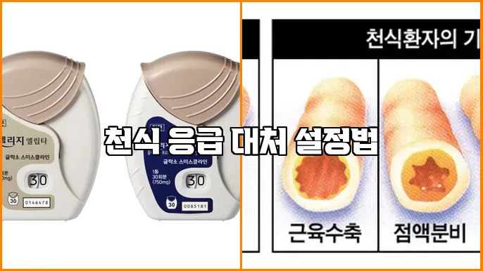 천식 응급 대처 설정법