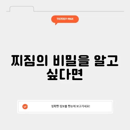 찌짐의 매력과 비법 알아보기